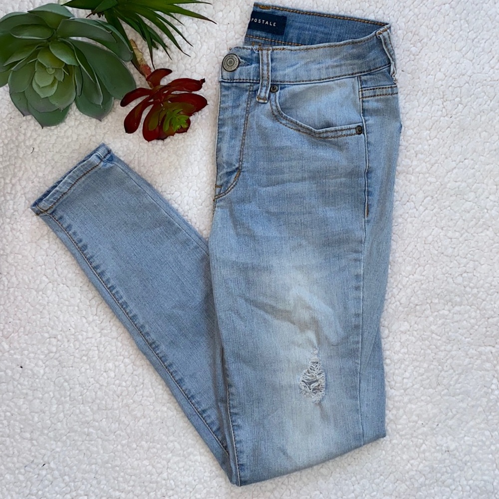 Aeropostale High Waisted Jegging sz 0 short